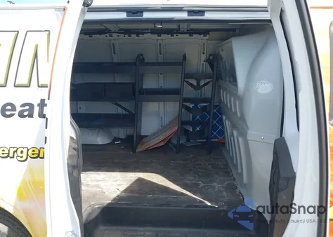 2024 Chevrolet Express Cargo Rwd 2500 Regular Wheelbase Wt from USA, damaged, VIN 1GCWGAF73R1194076